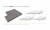 Плитка тротуарная BRAER Триада серый 300/450/600*60 мм Плитка тротуарная BRAER Триада серый 300/450/600*60 мм