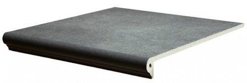 Клинкерная ступень фронтальная Антрацит (058) Interbau 310x325x35/9 мм